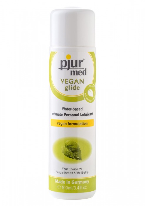 Натуральный лубрикант pjur MED Vegan Gilde - 100 мл. - Pjur - купить с доставкой в Люберцах