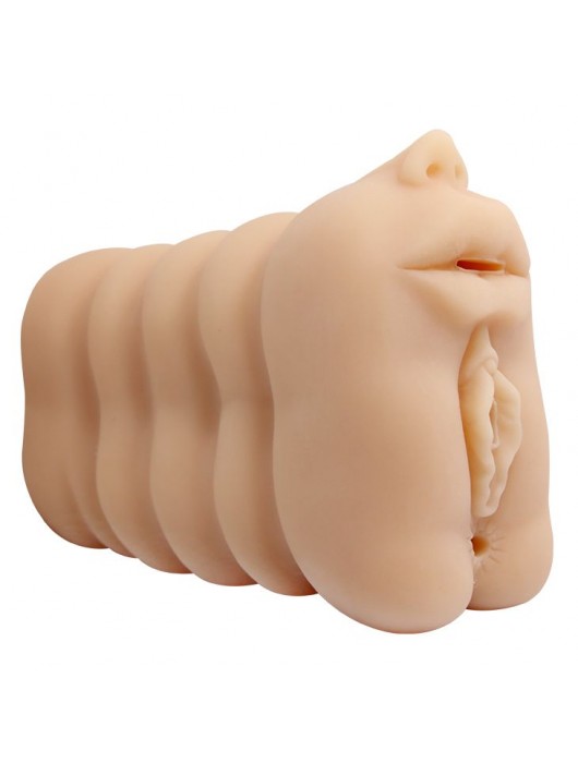 Мастурбатор с тремя любовными входами - Baile - в Люберцах купить с доставкой