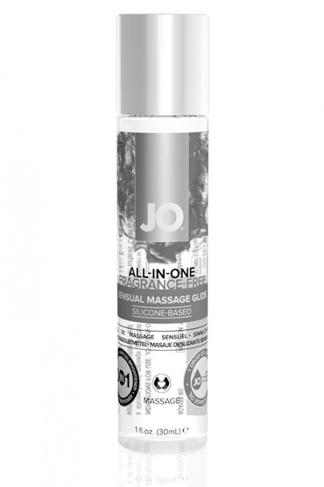 Массажный гель ALL-IN-ONE Massage Oil Sensual нейтральный - 30 мл. - System JO - купить с доставкой в Люберцах