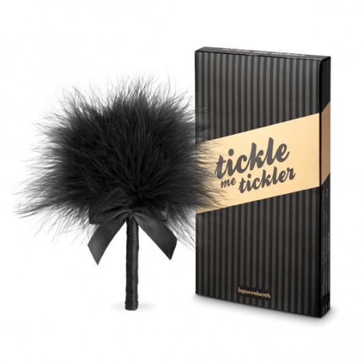 Пуховка для эротических игр Tickle Me Tickler - Bijoux Indiscrets - купить с доставкой в Люберцах