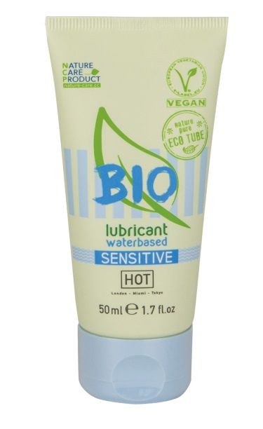 Органический лубрикант для чувствительной кожи Bio Sensitive - 50 мл. - HOT - купить с доставкой в Люберцах