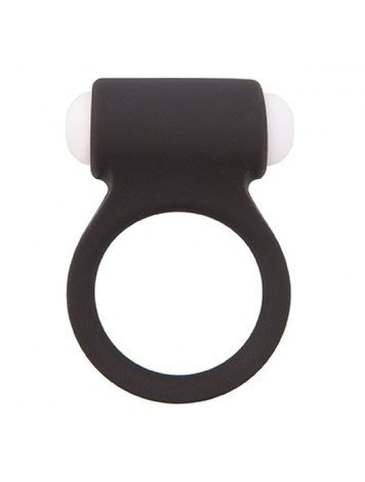 Чёрное эрекционное виброкольцо LIT-UP SILICONE STIMU RING 3 BLACK - Dream Toys - в Люберцах купить с доставкой
