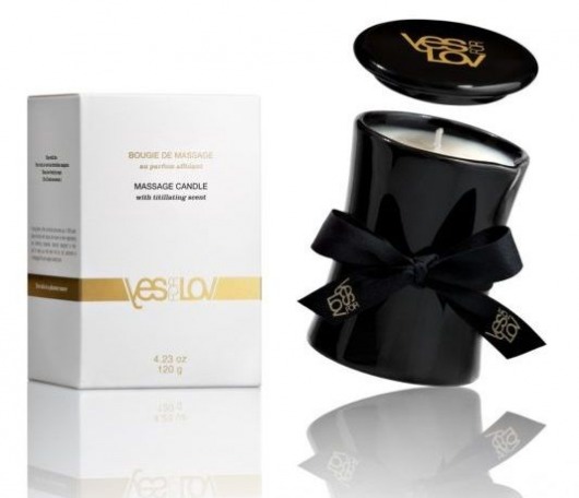 Массажная свеча Titillating Massage Candle - 120 мл. - YESforLOV - купить с доставкой в Люберцах