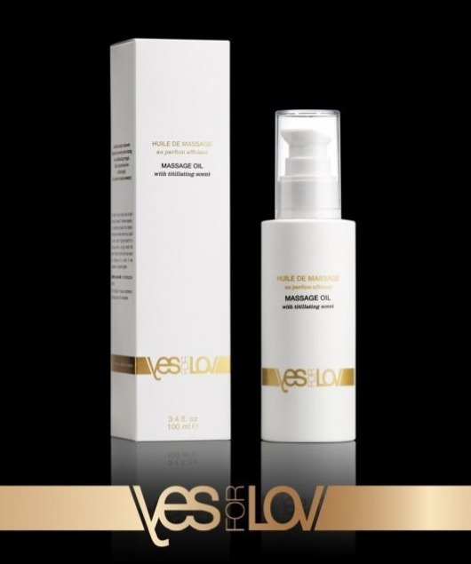 Массажное масло TITILLATING MASSAGE OIL - 100 мл. - YESforLOV - купить с доставкой в Люберцах
