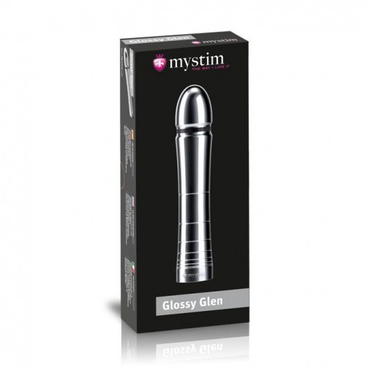 Фаллоимитатор для электростимуляции Glossy Glen Dildo - 14 см. - MyStim - купить с доставкой в Люберцах