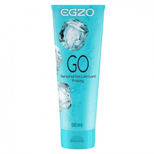 Пролонгирующий лубрикант на водной основе Egzo Go - 50 мл. - EGZO - купить с доставкой в Люберцах
