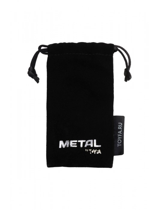 Серебристая анальная пробка с прозрачным кристаллом-сердцем - 8 см. - ToyFa - купить с доставкой в Люберцах