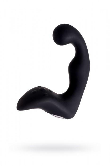 Чёрный изогнутый вибростимулятор простаты Erotist - Erotist Adult Toys - в Люберцах купить с доставкой