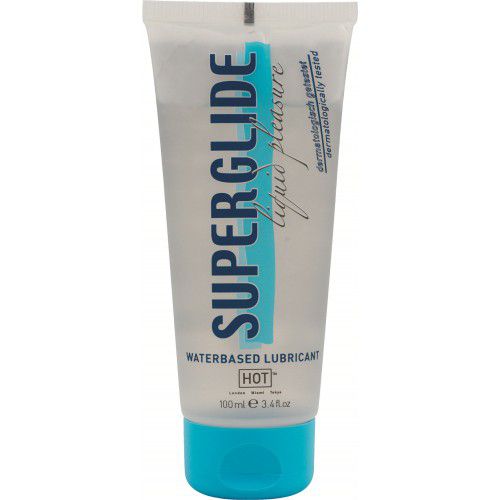 Интимная смазка на водной основе Superglide - 100 мл. - HOT - купить с доставкой в Люберцах