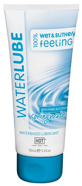 Лубрикант на основе чистой родниковой воды WaterLube - 100 мл. - HOT - купить с доставкой в Люберцах