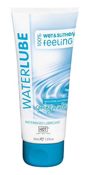 Гель-смазка на основе чистой родниковой воды WaterLube - 30 мл. - HOT - купить с доставкой в Люберцах