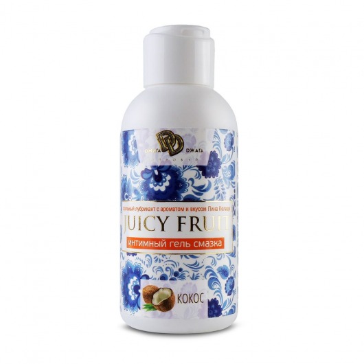 Интимный гель на водной основе JUICY FRUIT с ароматом кокоса - 100 мл. - БиоМед - купить с доставкой в Люберцах