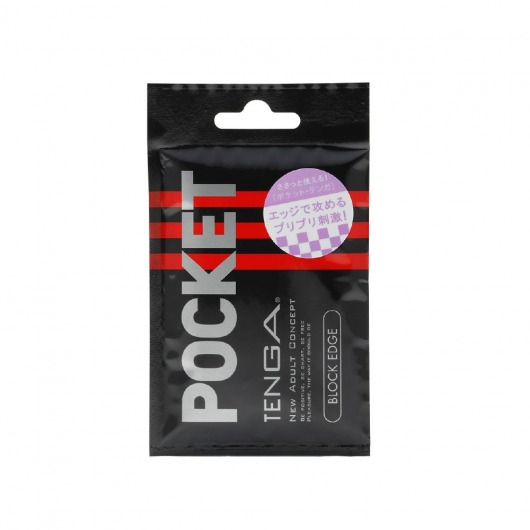 Карманный мастурбатор BLOCK EDGE - Tenga - в Люберцах купить с доставкой
