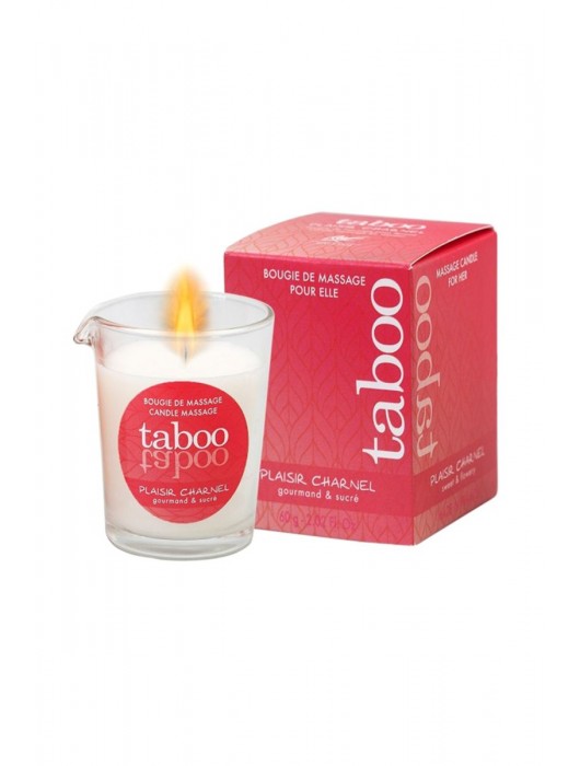 Массажное аромамасло с афродизиаками для женщин RUF Taboo Plaisir charnel - 60 гр. - RUF - купить с доставкой в Люберцах