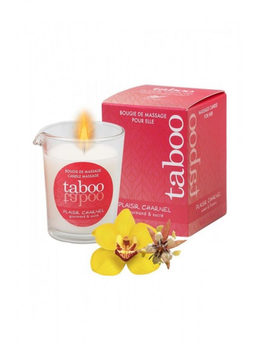 Массажное аромамасло с афродизиаками для женщин RUF Taboo Plaisir charnel - 60 гр. - RUF - купить с доставкой в Люберцах