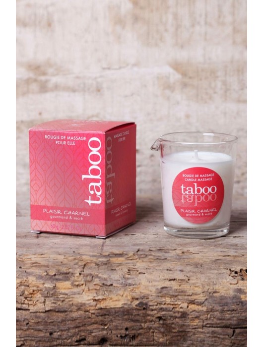 Массажное аромамасло с афродизиаками для женщин RUF Taboo Plaisir charnel - 60 гр. - RUF - купить с доставкой в Люберцах