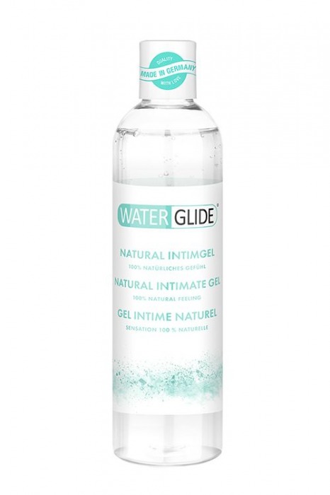 Лубрикант на водной основе с пантенолом NATURAL INTIMATE GEL - 300 мл. - Waterglide - купить с доставкой в Люберцах