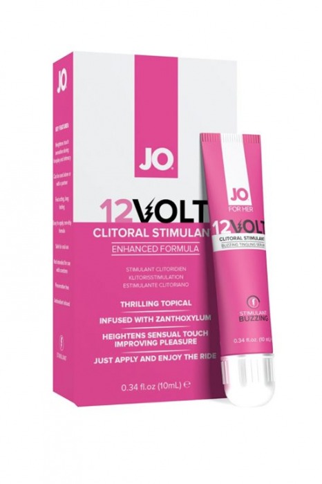 Возбуждающая сыворотка мощного действия JO Volt 12V - 10 мл. - System JO - купить с доставкой в Люберцах