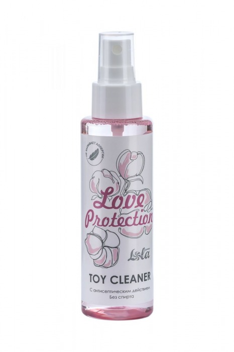 Гигиенический антисептический лосьон Toy cleaner - 110 мл. - Lola Games - купить с доставкой в Люберцах