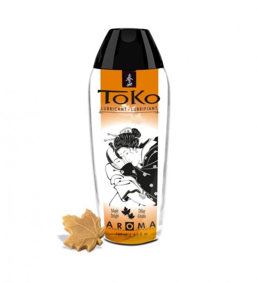 Интимный гель TOKO Maple Delight с ароматом кленового сиропа - 165 мл. - Shunga - купить с доставкой в Люберцах