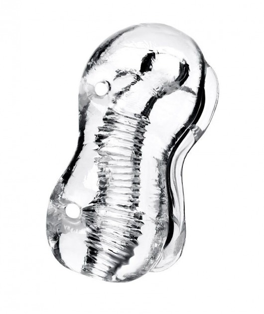 Прозрачный мастурбатор Lingam Indira - ToyFa - в Люберцах купить с доставкой