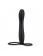 Черная насадка на пенис для двойной стимуляции Mojo BlackJack - 15 см. - Seven Creations - в Люберцах купить с доставкой