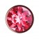 Пробка цвета розового золота с малиновым кристаллом Diamond Ruby Shine L - 8,3 см. - Lola Games - купить с доставкой в Люберцах