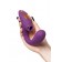 Фиолетовый вибромассажер с клиторальной стимуляцией Megam - ToyFa купить в Люберцах с доставкой в Orgasmix.ru Фиолетовый вибромассажер с клиторальной стимуляцией Megam - ToyFa