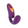 Фиолетовый вибромассажер с клиторальной стимуляцией Megam - ToyFa купить в Люберцах с доставкой в Orgasmix.ru Фиолетовый вибромассажер с клиторальной стимуляцией Megam - ToyFa