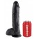 Реалистичный чёрный фаллоимитатор-гигант 10 Cock with Balls - 25,4 см. - Pipedream купить с доставкой в интернет-магазине Orgasmix в Люберцах Реалистичный чёрный фаллоимитатор-гигант 10 Cock with Balls - 25,4 см. - Pipedream