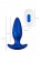Синяя анальная вибровтулка Closs с управлением через приложение - ToyFa в Люберцах Синяя анальная вибровтулка Closs с управлением через приложение - ToyFa